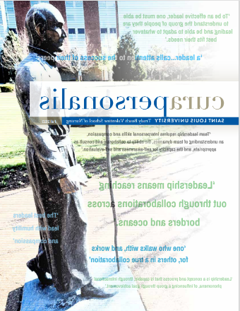 《私人杂志》封面，圣. Ignatius